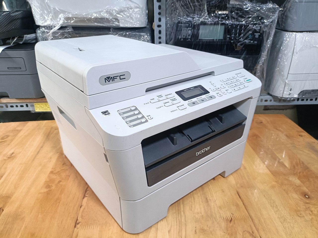 Máy in Brother MFC-7360 cũ - Ảnh 3