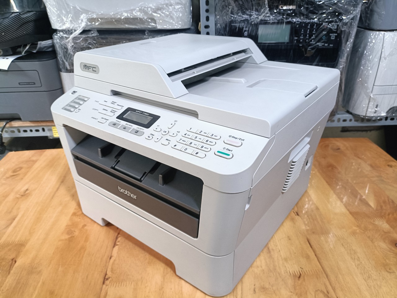 Máy in Brother MFC-7360 cũ - Ảnh 2