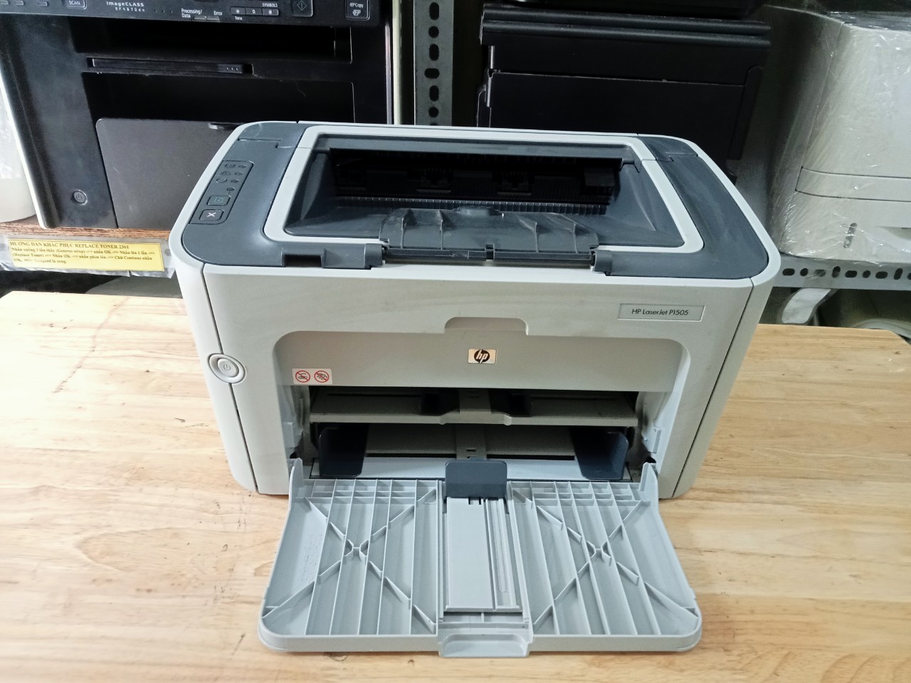 Máy in HP Laserjet P1505 cũ - Ảnh 3