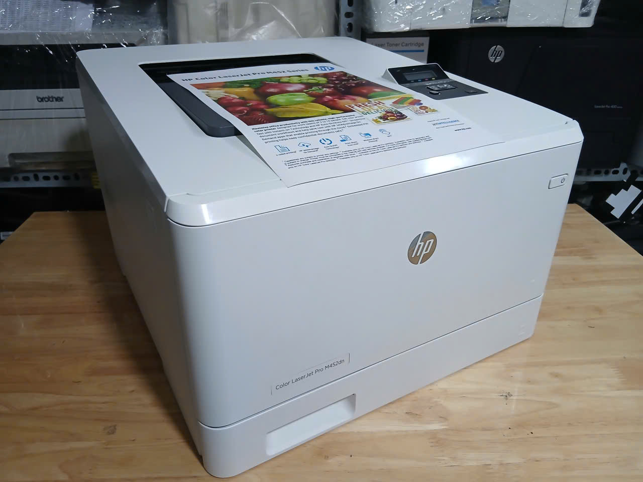 Máy in HP Color LaserJet Pro M452dn cũ Giá Rẻ, In 2 Mặt, Bảo Hành 6 Tháng - Ảnh 2