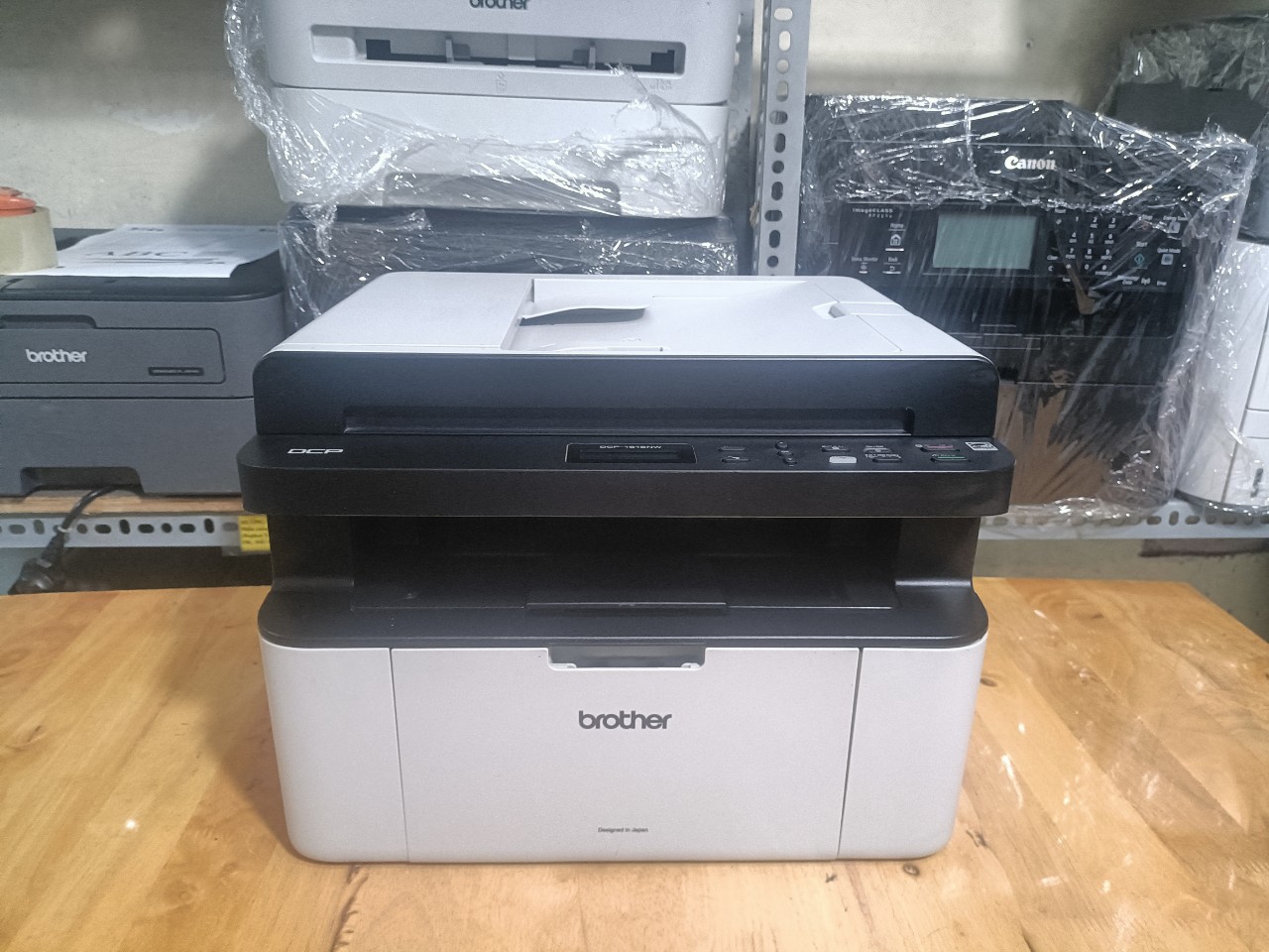Máy In Brother DCP-1616NW Cũ: Đa Năng, In Wi-Fi, BH Chu Đáo