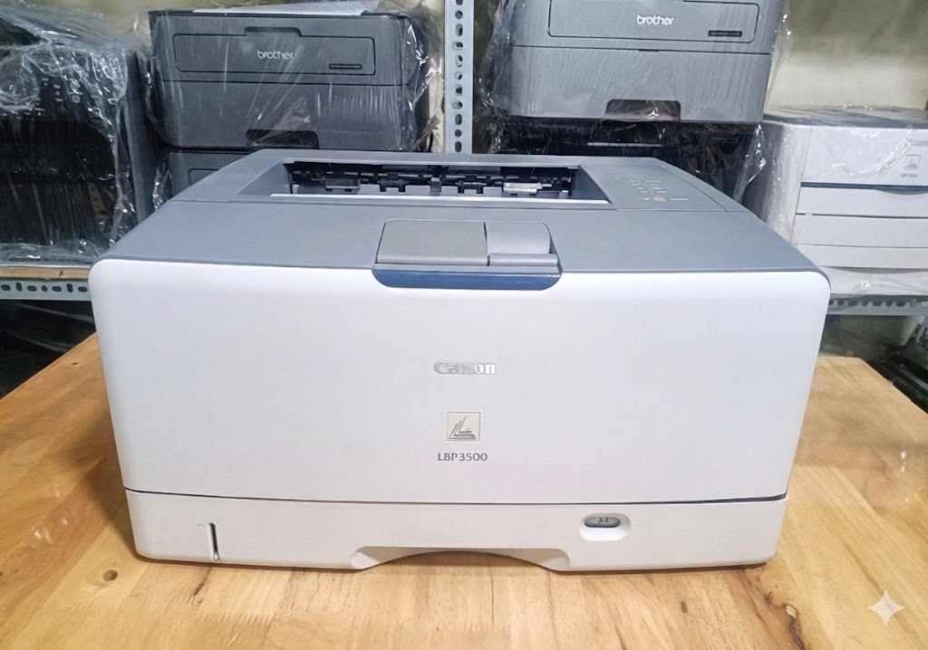 Máy In Canon LBP 3500 Cũ: Chuyên In A3, Bản Vẽ Siêu Bền, Giá Rẻ