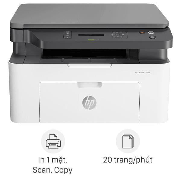 Máy In HP Laser MFP 136a Mới 100% | Đa Năng, Bền Bỉ, Giá Rẻ