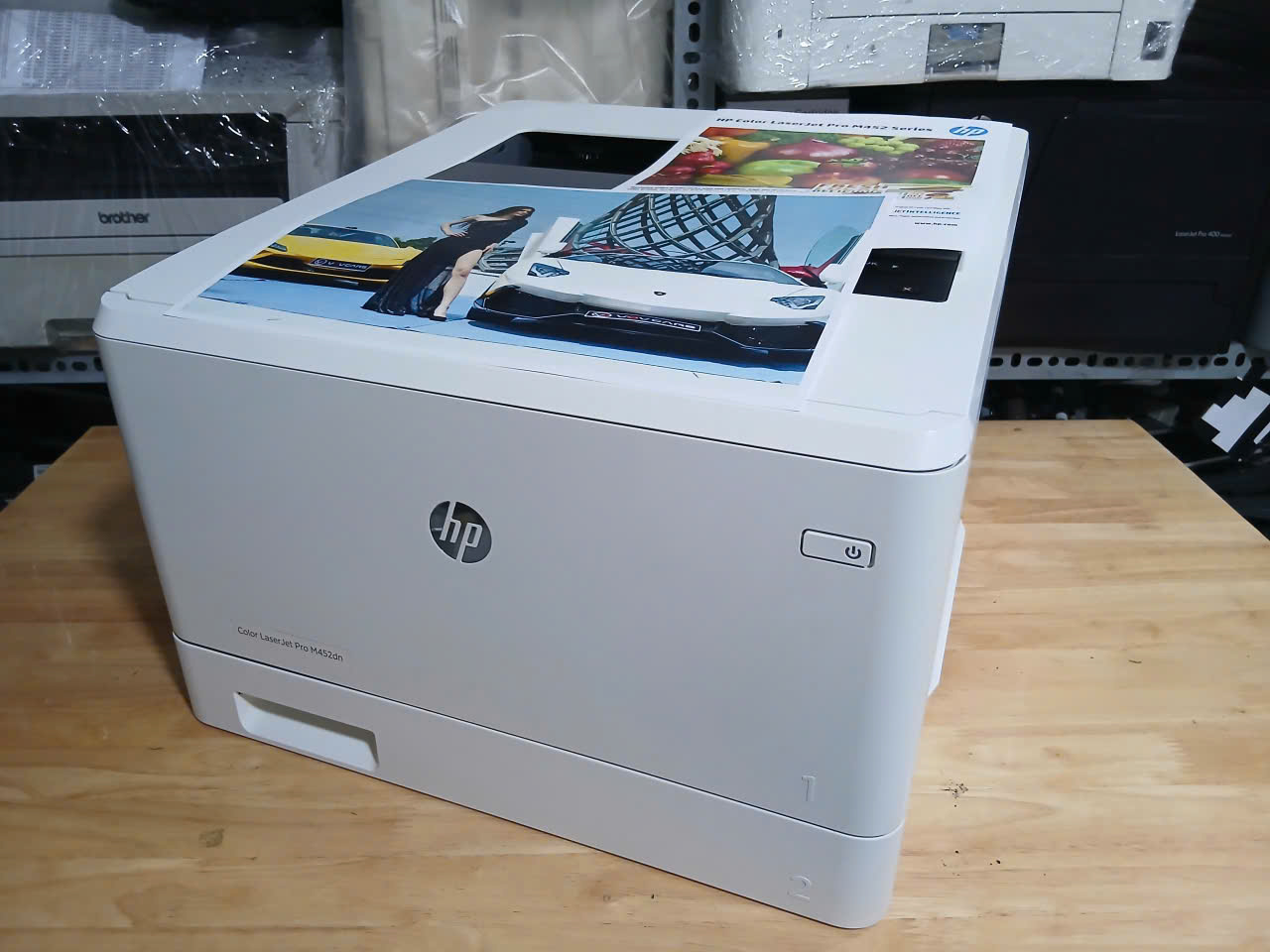 Máy in HP Color LaserJet Pro M452dn cũ Giá Rẻ, In 2 Mặt, Bảo Hành 6 Tháng - Ảnh 3