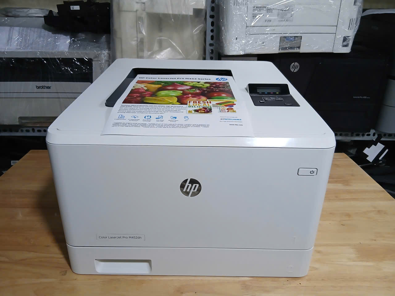 Máy in HP Color LaserJet Pro M452dn cũ Giá Rẻ, In 2 Mặt, Bảo Hành 6 Tháng